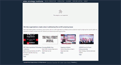 Desktop Screenshot of edenstrategyinstitute.com